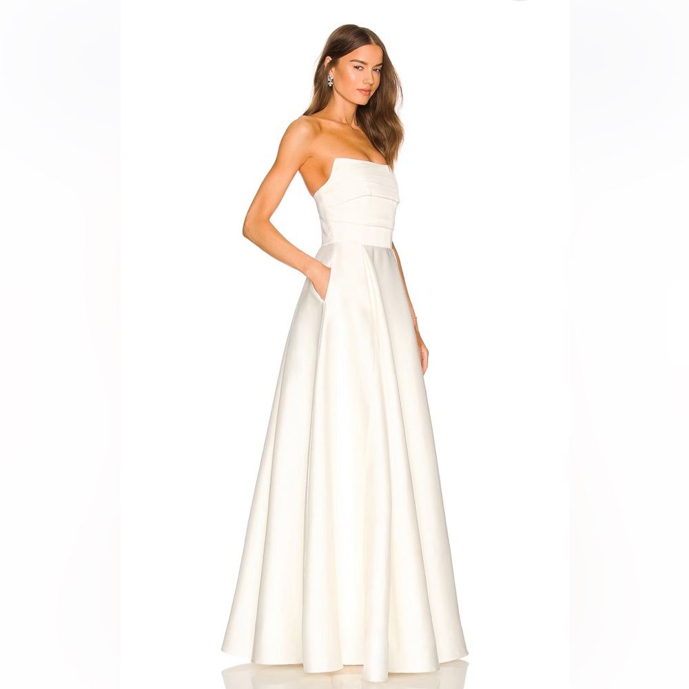 REVOLVE x SAU LEE Heidi Gown in White